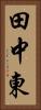 田中東 Vertical Portrait