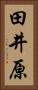 田井原 Vertical Portrait