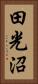 田光沼 Vertical Portrait
