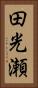 田光瀬 Vertical Portrait