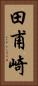 田甫崎 Vertical Portrait
