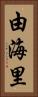 由海里 Vertical Portrait