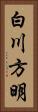 白川方明 Vertical Portrait