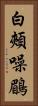 白頰噪鶥 Vertical Portrait