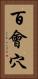 百會穴 Vertical Portrait