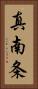 真南条 Vertical Portrait