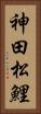 神田松鯉 Vertical Portrait