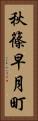 秋篠早月町 Vertical Portrait