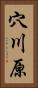 穴川原 Vertical Portrait