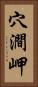 穴澗岬 Vertical Portrait