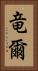 竜爾 Vertical Portrait