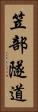 笠部隧道 Vertical Portrait