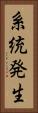 系統発生 Vertical Portrait