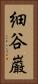 細谷巌 Vertical Portrait