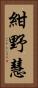 紺野慧 Vertical Portrait