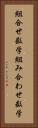 組合せ数学 Vertical Portrait