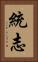 統志 Vertical Portrait