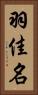 羽佳名 Vertical Portrait