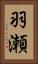 羽瀬 Vertical Portrait