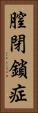 膣閉鎖症 Vertical Portrait