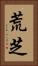 荒芝 Vertical Portrait