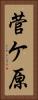 菅ケ原 Vertical Portrait