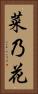 菜乃花 Vertical Portrait