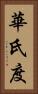 華氏度 Vertical Portrait