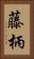 藤柄 Vertical Portrait