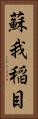 蘇我稲目 Vertical Portrait