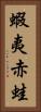 蝦夷赤蛙 Vertical Portrait