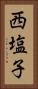 西塩子 Vertical Portrait
