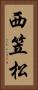 西笠松 Vertical Portrait