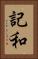 記和 Vertical Portrait