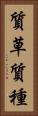 質草 Vertical Portrait