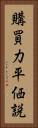 購買力平価説 Vertical Portrait