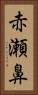 赤瀬鼻 Vertical Portrait