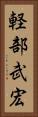 軽部武宏 Vertical Portrait