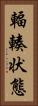 輻輳状態 Vertical Portrait