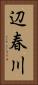 辺春川 Vertical Portrait