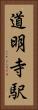 道明寺駅 Vertical Portrait
