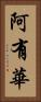 阿有華 Vertical Portrait