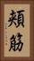 頬筋 Vertical Portrait