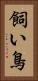 飼い鳥 Vertical Portrait
