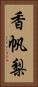 香帆梨 Vertical Portrait
