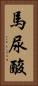 馬尿酸 Vertical Portrait