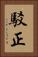 駁正 Vertical Portrait