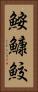 鮟鱇鮫 Vertical Portrait