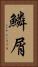 鱗屑 Vertical Portrait