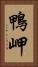 鴨岬 Vertical Portrait